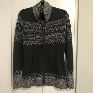 Zip up sweater